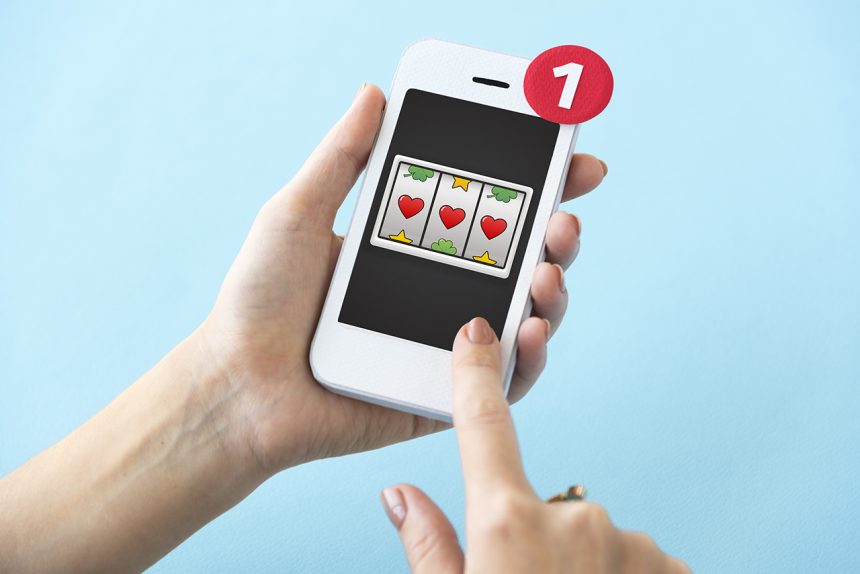 Online slots on a smartphone
