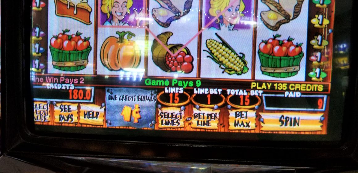 Slot Machine with Fruits