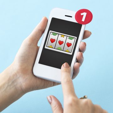Online slots on a smartphone