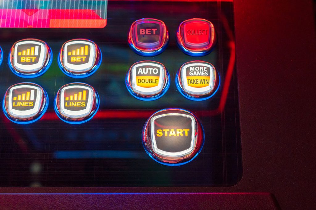 Slot Machine Buttons
