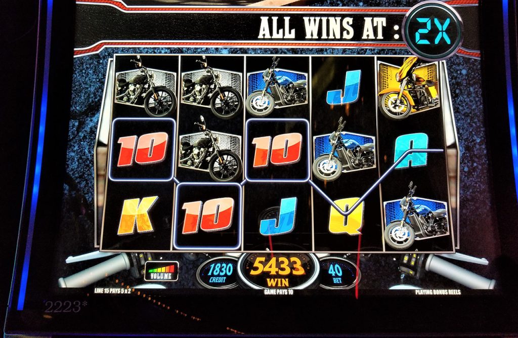 A slot game