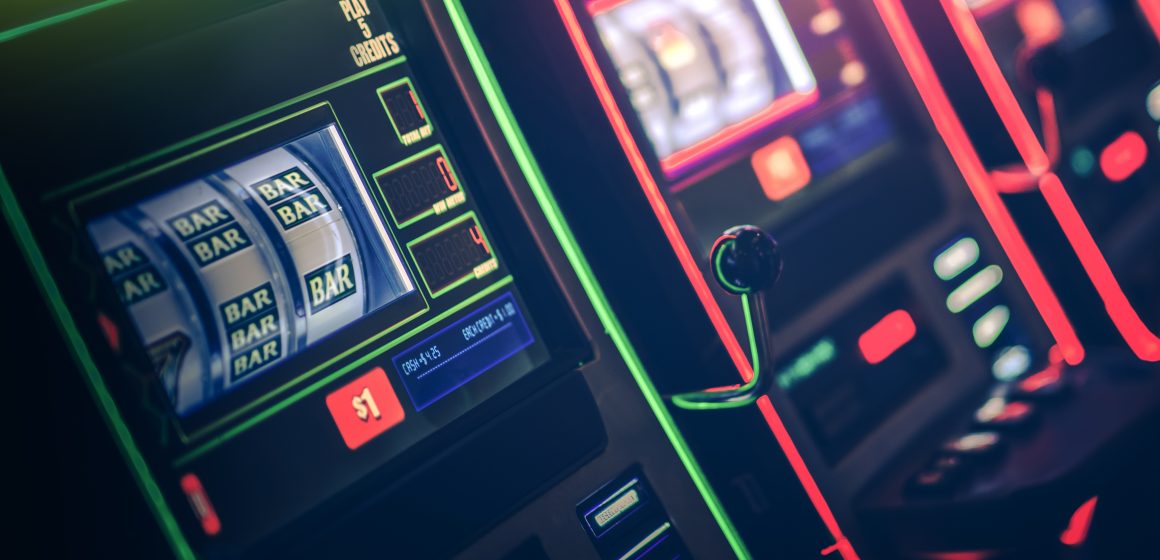 Slot Machine in the Casino