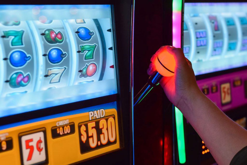 Ethics of slot machine gambling.